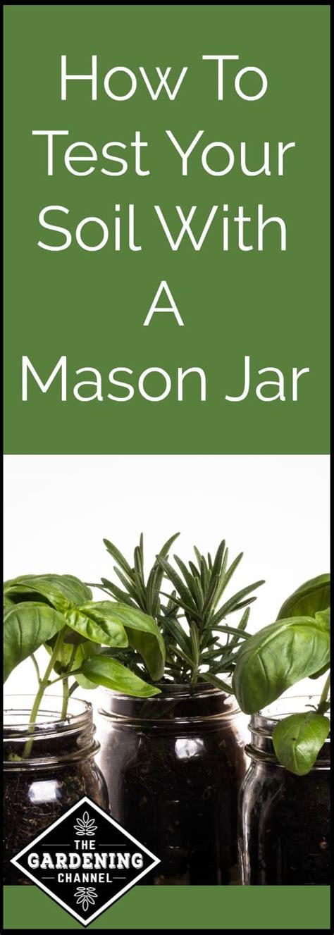 Mason Jar Soil Test に対する画像結果