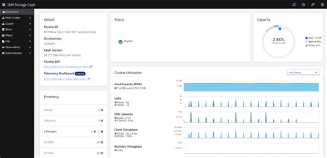 Afbeeldingsresultaten voor Ceph Storage GUI