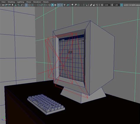 Toradh íomhá ar Computer Render Screen