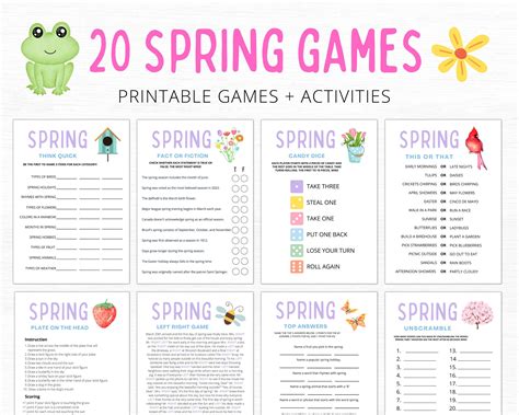 Image result for Games for Spring Lesson Plan