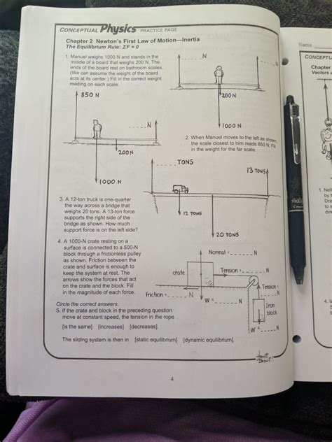 Conceptual Physics Practice Page Answers に対する画像結果