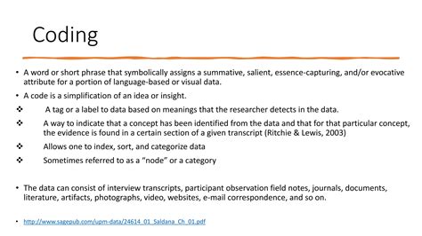 Toradh íomhá ar Qualitative Coding Slides