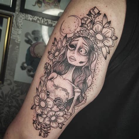 Image result for The Corpse Bride Tattoo