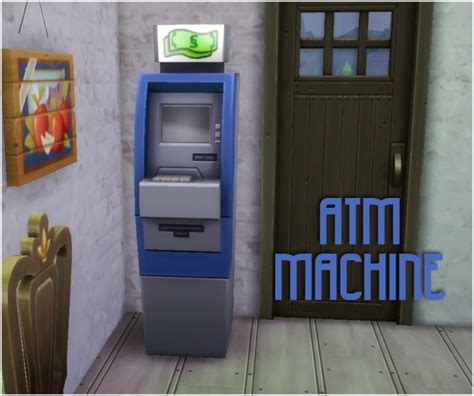 Toradh íomhá ar Sims 4 ATM Machine