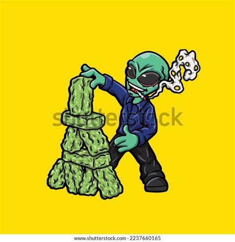 Image result for Alien Smoking a Blunt