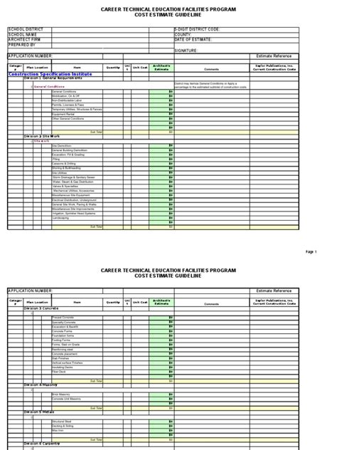 Toradh íomhá ar Construction Specifications Institute Order Form