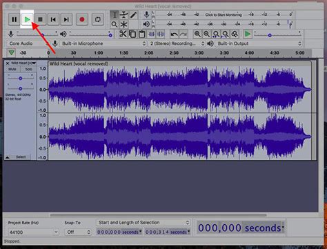 Toradh íomhá ar Audacity Tips