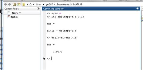 Exponential in MATLAB に対する画像結果