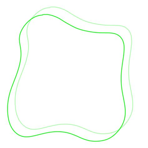 Abstract Green Line Pattern に対する画像結果