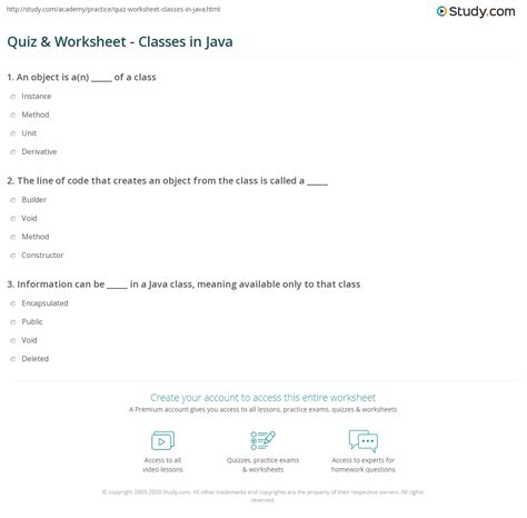 Image result for Writing Classes Java Quiz