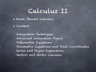 Toradh íomhá ar Calculus 2 Topics