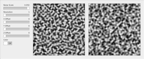 Toradh íomhá ar Simplex Noise Texture Color