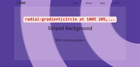 Image result for Stripe Gradient CSS