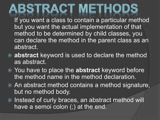 Image result for Abstract Method in Java