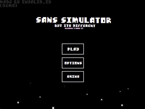 Sans Simulator 1 Player に対する画像結果