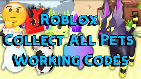 Image result for Code Roblox Collect All Pets
