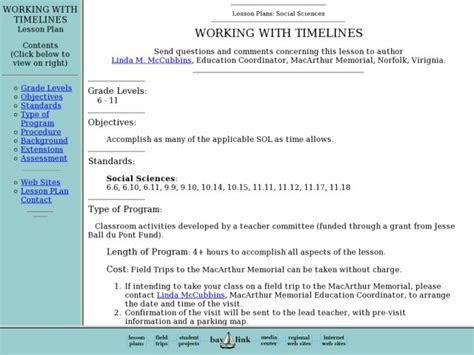 Image result for Lesson Plan Timeline and Resource
