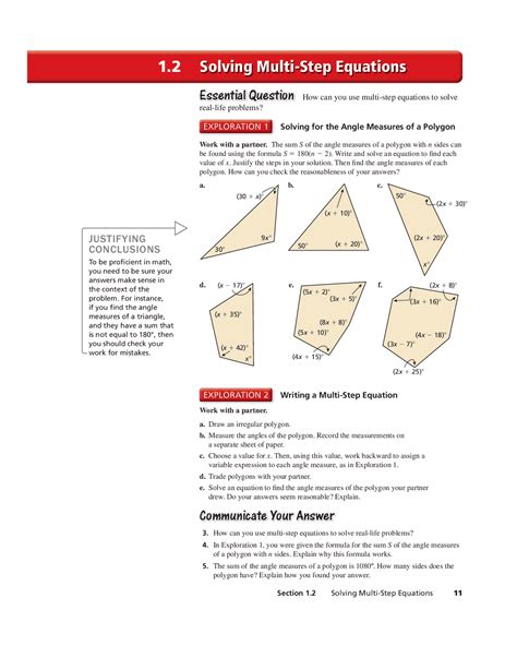 Image result for Solving Multi-Step Equations Paper