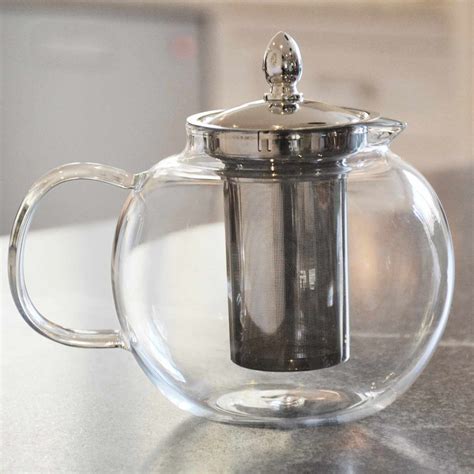 Bildergebnis für Dry-Ice Pellets in a Glass Teapot with Infuser