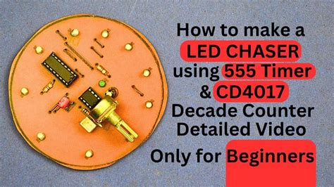 Toradh íomhá ar 555 Timer Decade Counter