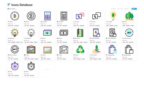 Image result for Database Icon Notion