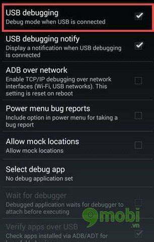Image result for USB Debugging Android 1.1