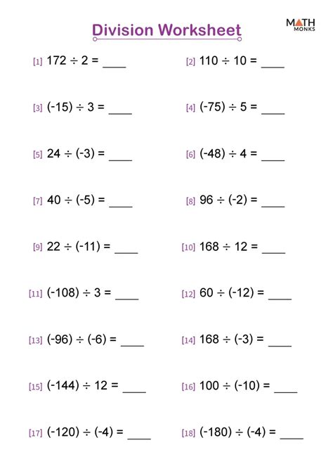 Image result for Division Math Problems 6th Grade