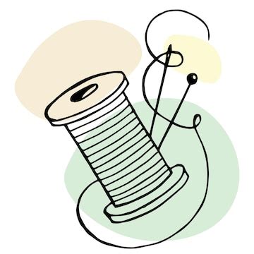 Image result for Spool of Thread Hand Drawn Vector