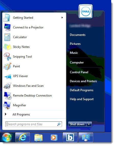 Image result for Install Windows 7 Start Menu