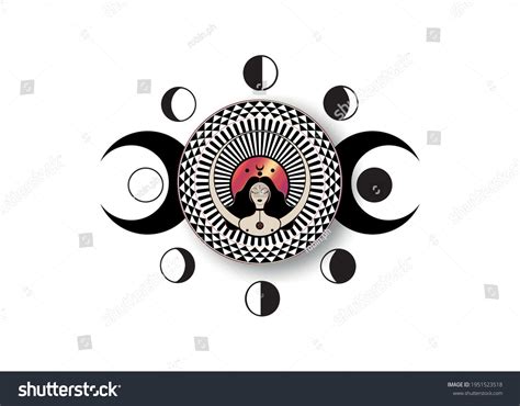 Image result for Wiccan Triple Moon Symbol