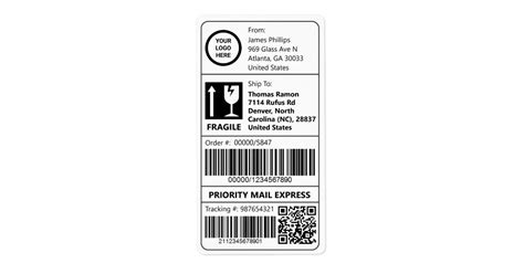 Image result for Barcode Shipping Labels