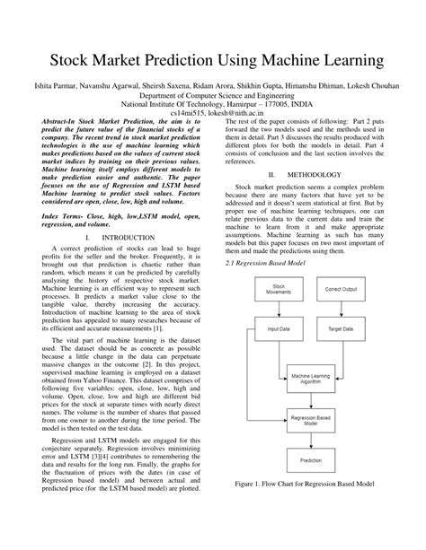 Afbeeldingsresultaten voor Stock Market Prediction Using Machine Learning Technique Algorithm