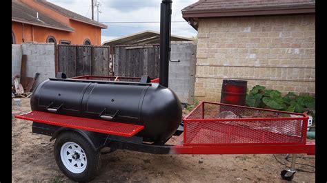 Image result for How to Build Barbecue Smoker Trailer