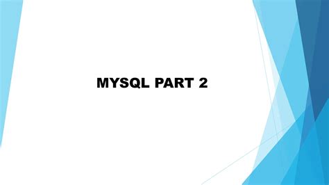 Toradh íomhá ar MySQL Advanced