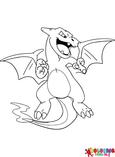 Image result for Charizard Evolution Coloring Page