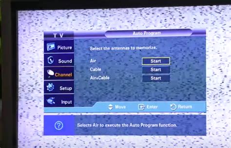 Image result for Please Run Channel Auto Scan