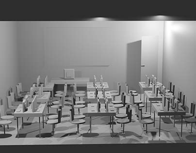 Image result for Computer Lab 3D View Drawings