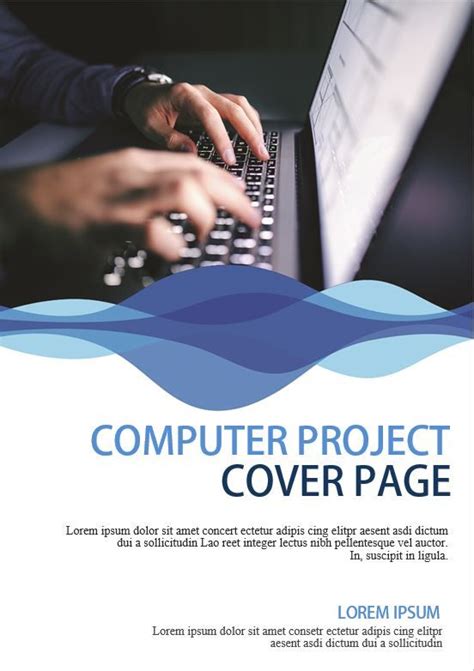 Computer Project Cover Page Design On Coding に対する画像結果