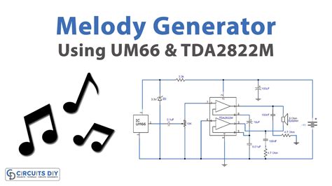 Toradh íomhá ar Melody Generator Circuit