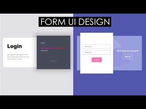 Bildergebnis für Form UI Design CSS