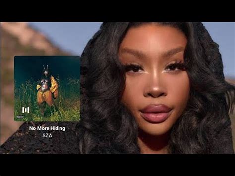 Toradh íomhá ar Sza No More Hiding