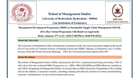 Toradh íomhá ar Management Development Programme MDP