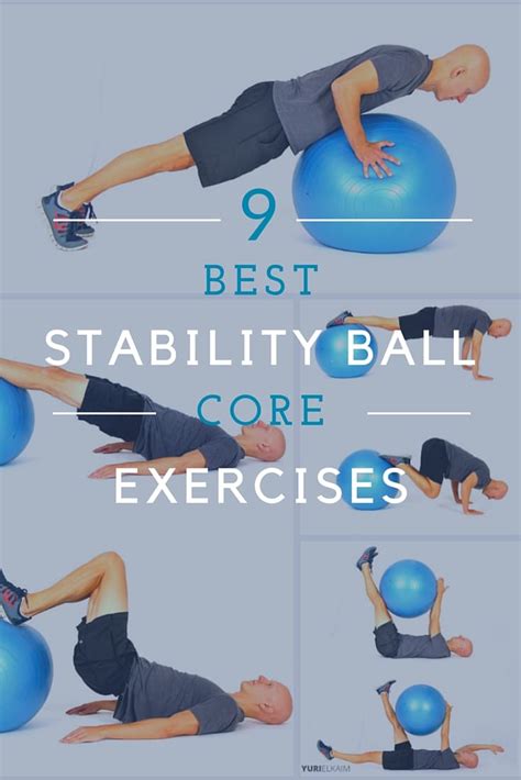 Image result for Exercise Ball Core Exercises