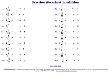 Image result for Addition Mixed Numbers Worksheet Lesson