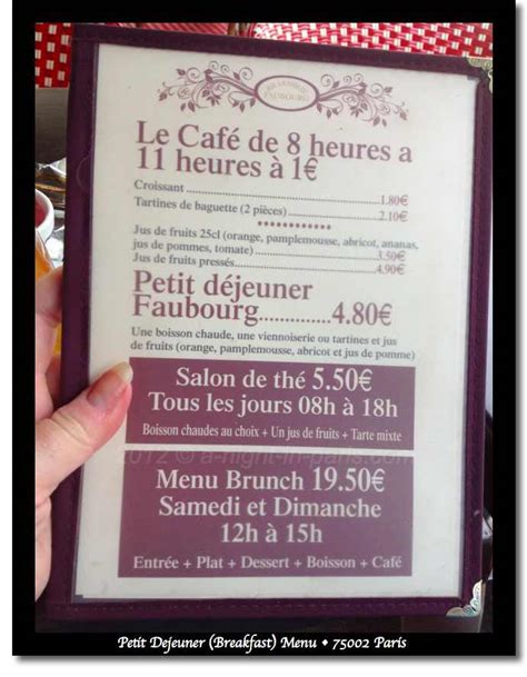 Image result for Menu Dejeuner