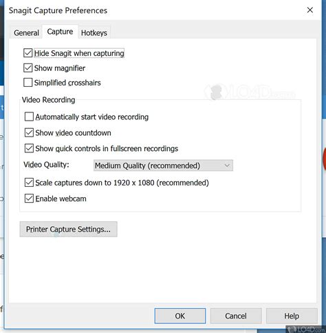 Toradh íomhá ar Snagit 10 Download