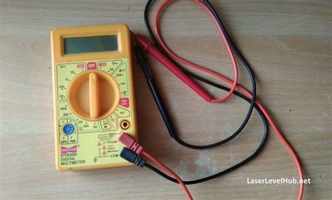 Afbeeldingsresultaten voor Using a Multimeter to Check Continuity