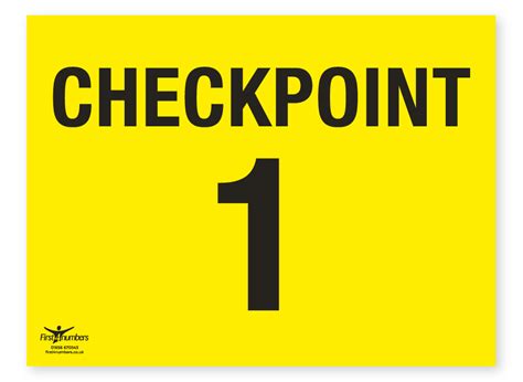 Image result for Checkpoint Ahead Sign