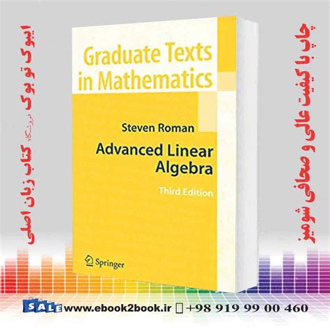 Image result for Advanced Linear Algebra PDF