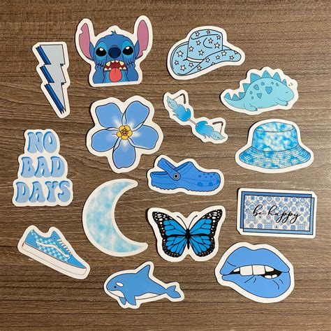 Image result for 1 Sticker Blue